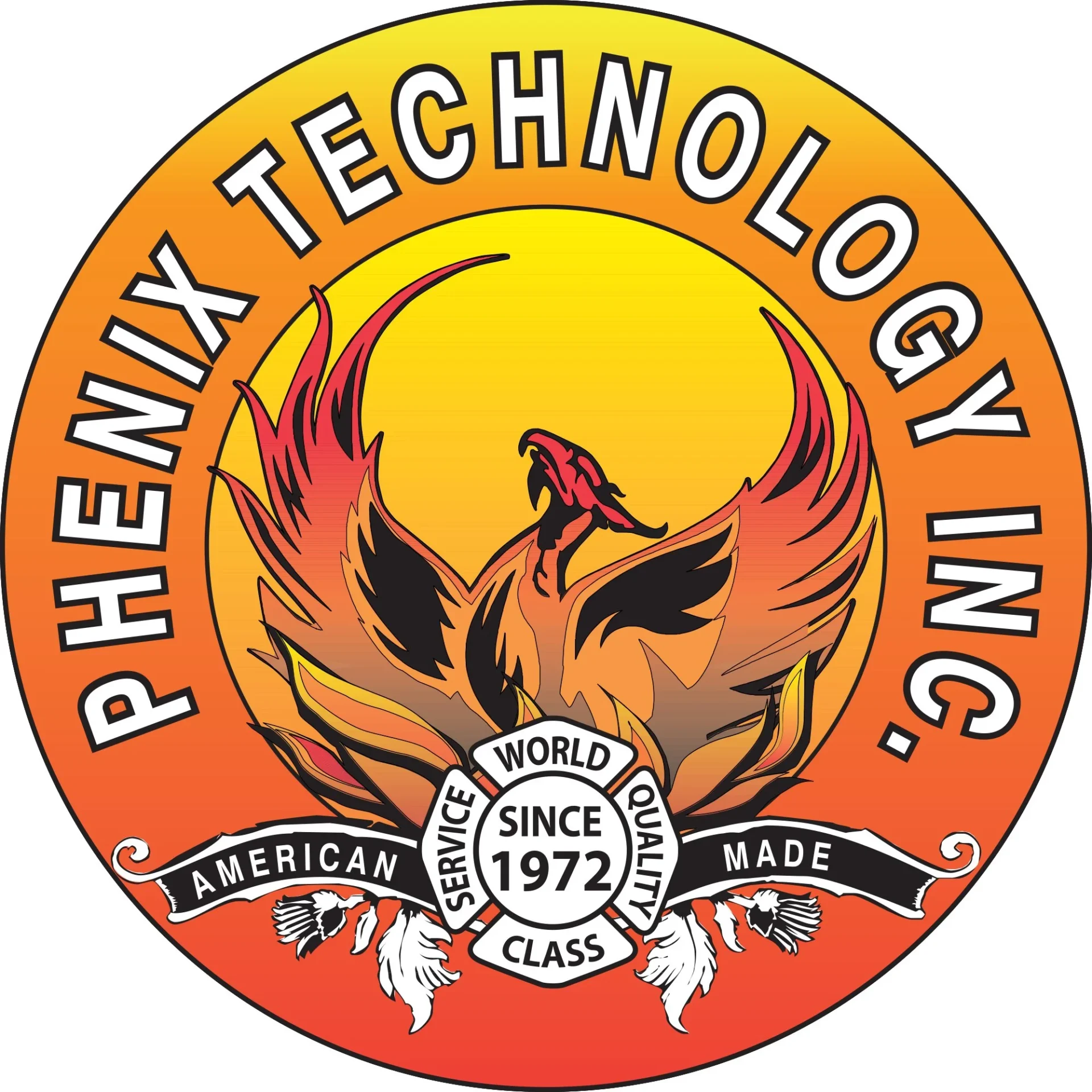 Phoenix Technology Inc. logo with a phoenix.