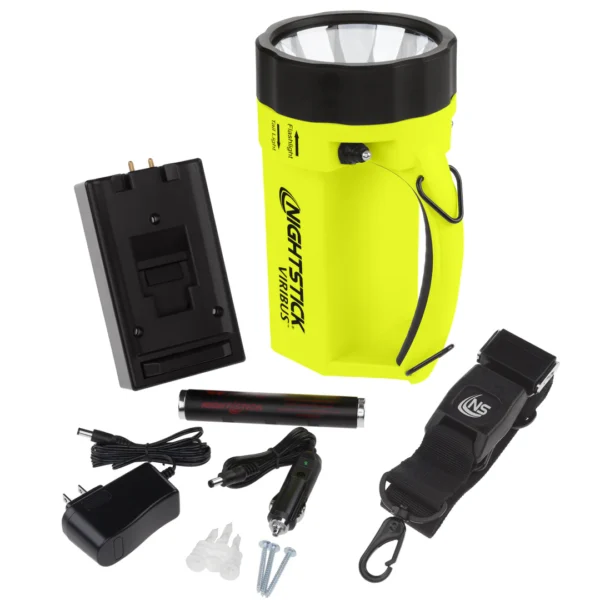 Nightstick VIRBUS rechargeable flashlight kit.