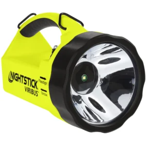 Yellow Nightstick Viribus flashlight with LED.