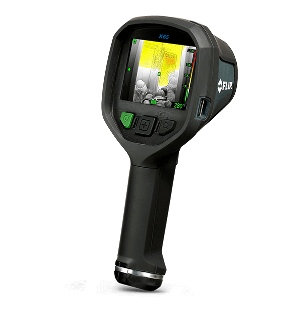 FLIR K65 thermal imaging camera.